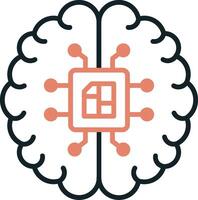 Artificial Intelligence Vector Icon