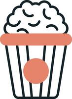 Popcorn Vector Icon