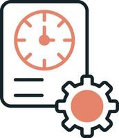 Time Management Vector Icon