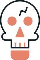 Skull Island Vector Icon