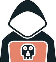 icono de vector de hacker