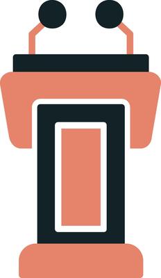 Podium Vector Icon