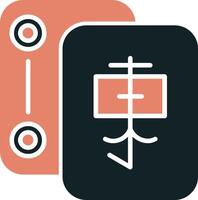 Mahjong Vector Icon