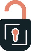 Open Padlock Vector Icon