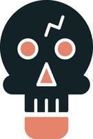 Skull Island Vector Icon