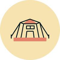 Tent Vector Icon