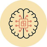 Artificial Intelligence Vector Icon