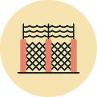 Barbed Wire Vector Icon