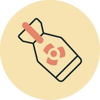 Nuclear Bomb Vector Icon