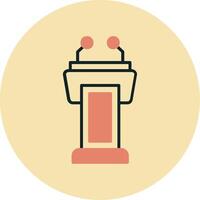 Podium Vector Icon