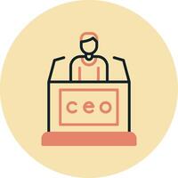 Ceo Vector Icon