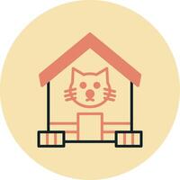 Pet House Vector Icon