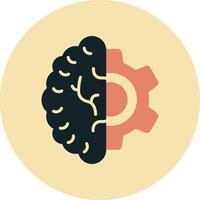 icono de vector de cerebro