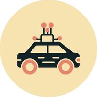 Smart Car Vector Icon