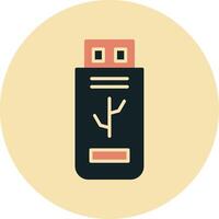 Flash Disk Vector Icon