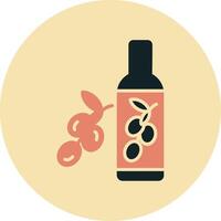 aceituna vector icono