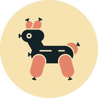 Balloon Dog Vector Icon