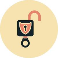 Open Padlock Vector Icon