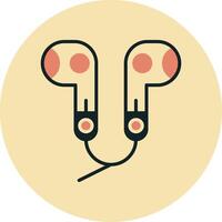 Earpiece Vector Icon