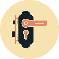 Doorlock Vector Icon