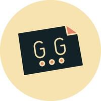 Gg Vector Icon