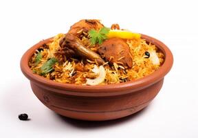 AI generated popular indian non vegetarian food photo