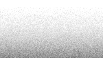 Gradient noise background. Halftone pattern made of grains and stipple. Vector illustration.