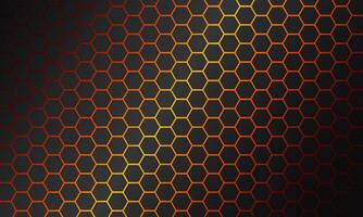 Modern gradient background hexagon pattern vector