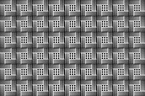 Seamless repeating monochrome seamless pattern. Mosaic ornamental decorative black and white pattern