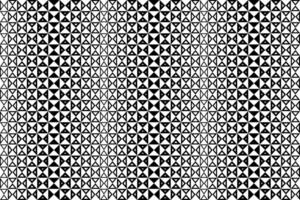 Seamless repeating monochrome seamless pattern. Mosaic ornamental decorative black and white pattern vector