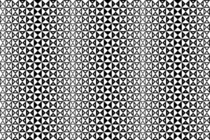 Seamless repeating monochrome seamless pattern. Mosaic ornamental decorative black and white pattern vector