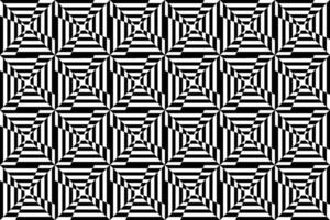 Seamless repeating monochrome seamless pattern. Mosaic ornamental decorative black and white pattern vector