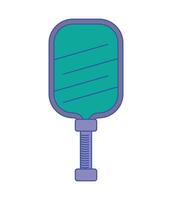 a blue and green object with a handle vector