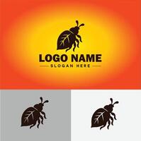 Beetle logo vector art icon graphics for company brand business logo template