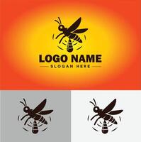 grasshopper Logo vector art icon graphics for company brand business icon grasshopper Logo template