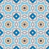 Ornament seamless pattern. Mandala background vector