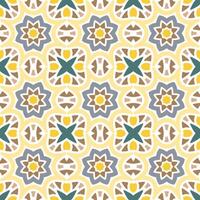 Ornament seamless pattern. Mandala background vector