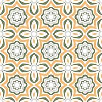 Ornament seamless pattern. Mandala background vector