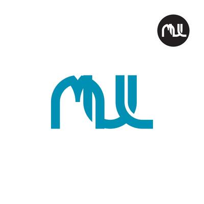 Letter MUL Monogram Logo Design