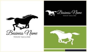 silhouette donkey unicorn horseman equestrian vector