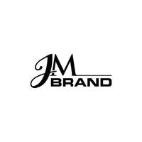 JM Letter modern logo, JM or MJ Alphabets Letters Logo Monogram, suitable for your company vector