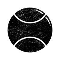 Set tennis ball icon. Set with tennis balls vector icons. Vector illustration