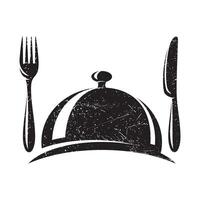 Cutlery icon. Spoon, forks, knife. restaurant business concept, vector illustration