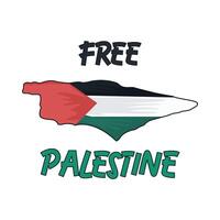 free palestine illustration vector