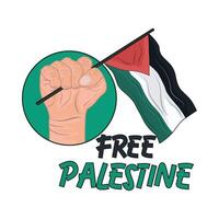 free palestine illustration vector