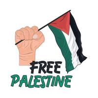 free palestine illustration vector