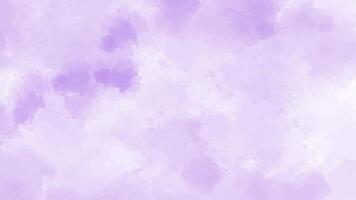 Abstract purple watercolor background. Pastel soft water color pattern vector