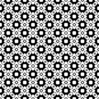 Black seamless abstract pattern. Overlay for background and backdrop. Ornamental design. PNG graphic illustration with transparent background.