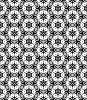 Black seamless abstract pattern. Overlay for background and backdrop. Ornamental design. PNG graphic illustration with transparent background.