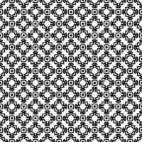 Black seamless abstract pattern. Overlay for background and backdrop. Ornamental design. PNG graphic illustration with transparent background.